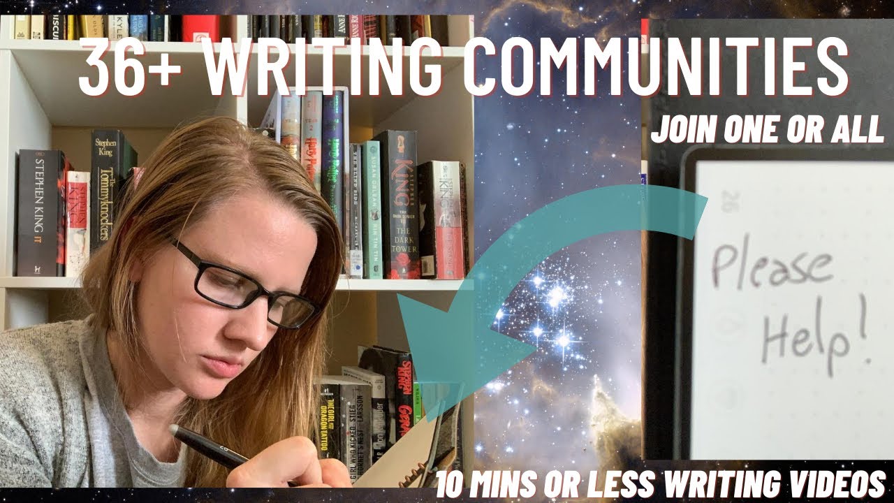 Finding a Writing Community - 10 minutes or less writing videos