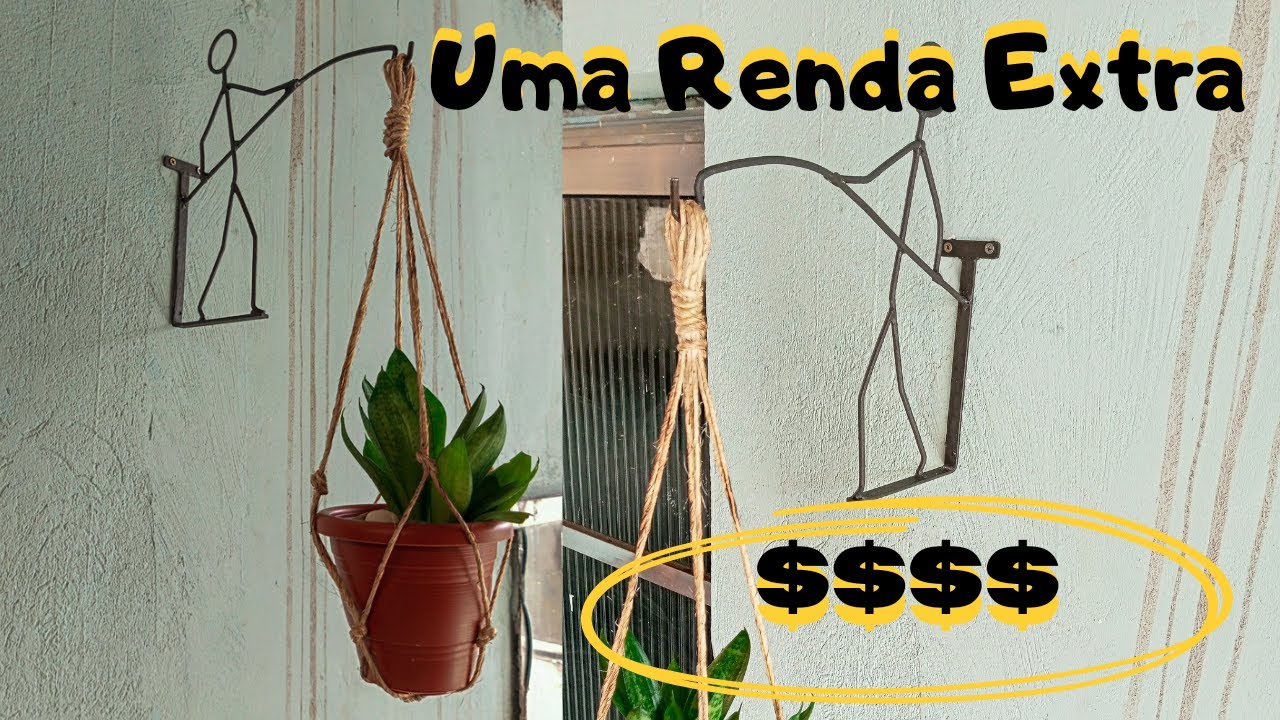 COMO FAZER SUPORTE PARA PLANTAS ?