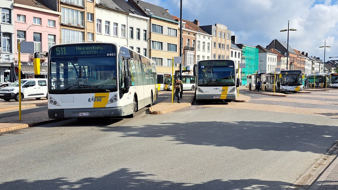 Het openbaar vervoer in Mechelen 28-02 , 27-03 en 05-06-2024