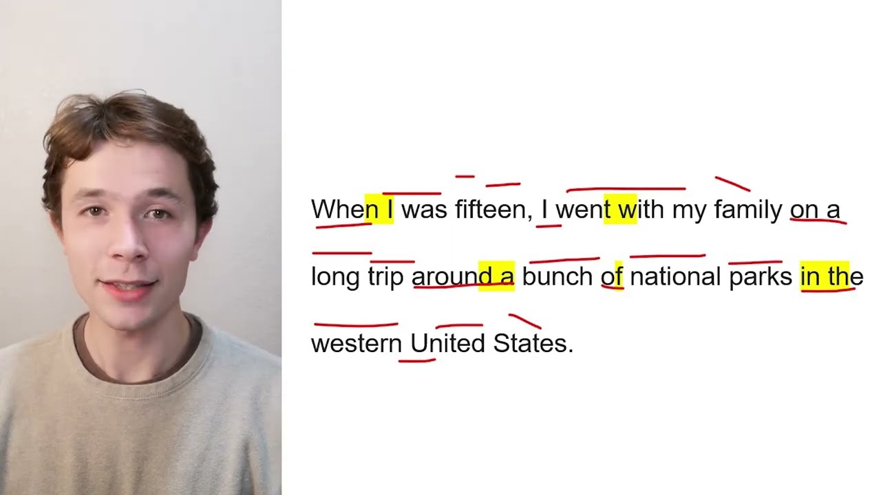 American English Connected Reading 美式英语连读（下）｜Describe a Journey（part two)
