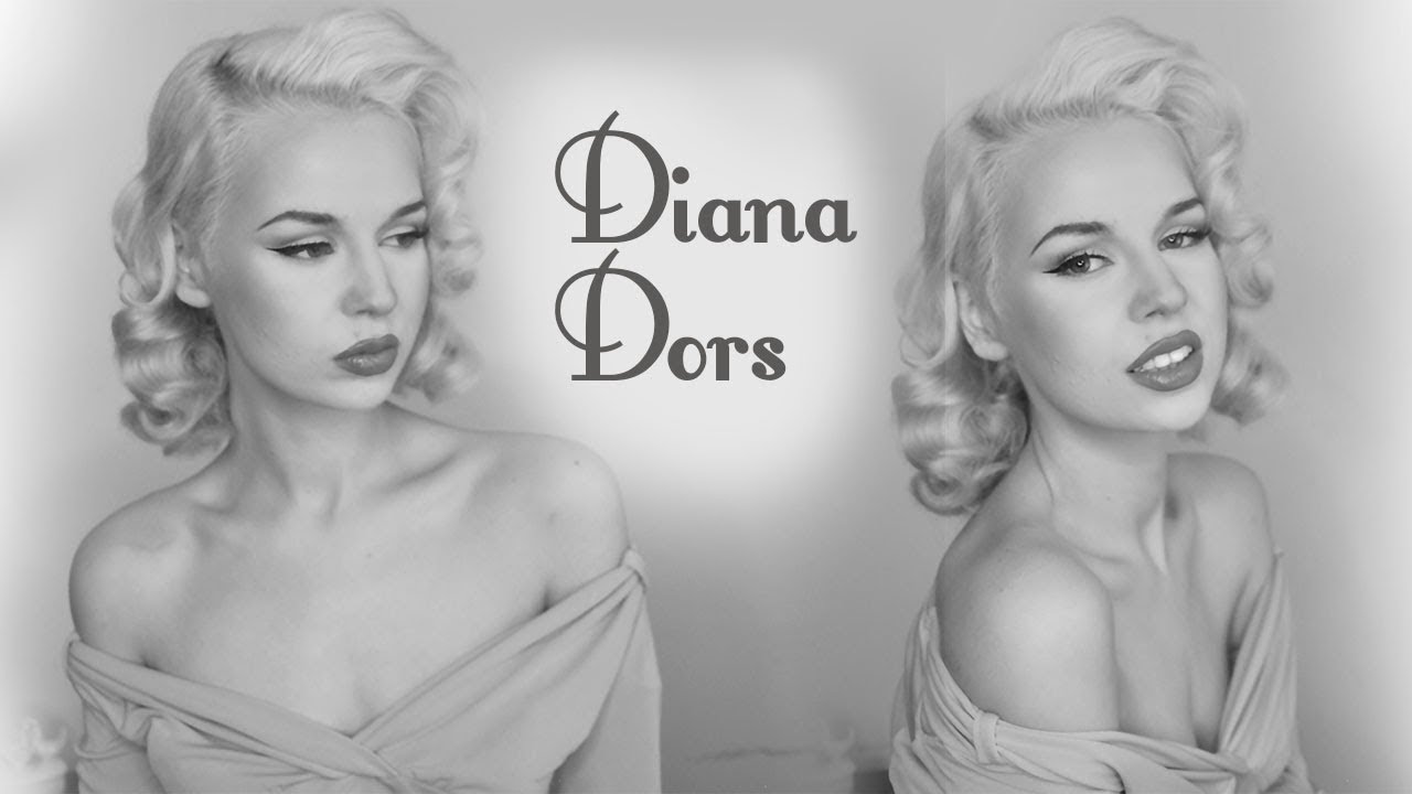 Diana Dors Inspired Vintage Makeup