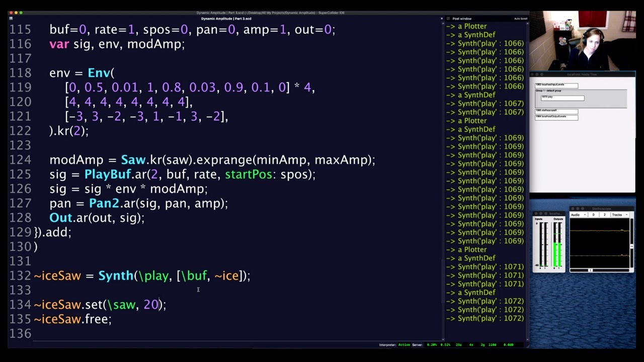 Dynamic Expression In SuperCollider | Part 3