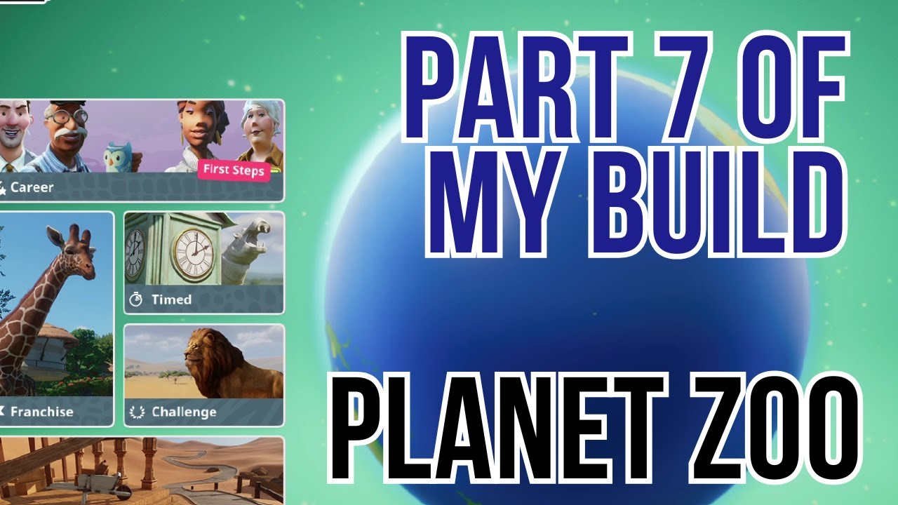 Planet Zoo part 7 crocodile cage