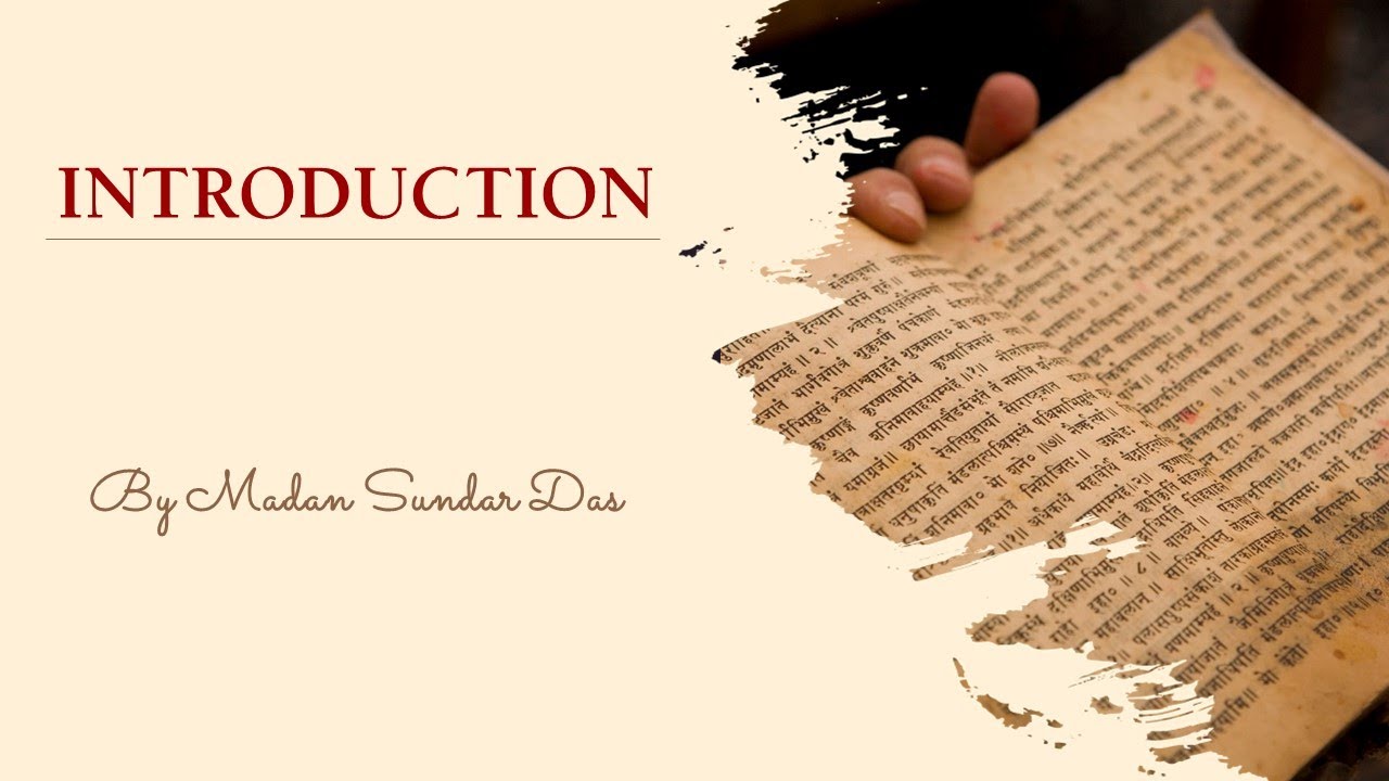 Śrī Īśopaniṣad | Introduction | HG Madan Sundar Das