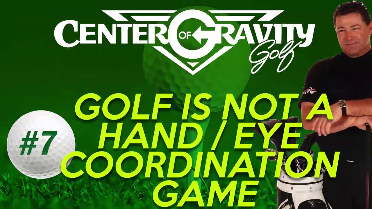 Golf is NOT a Hand Eye Coordination Game - Golf Can Be Played Blind