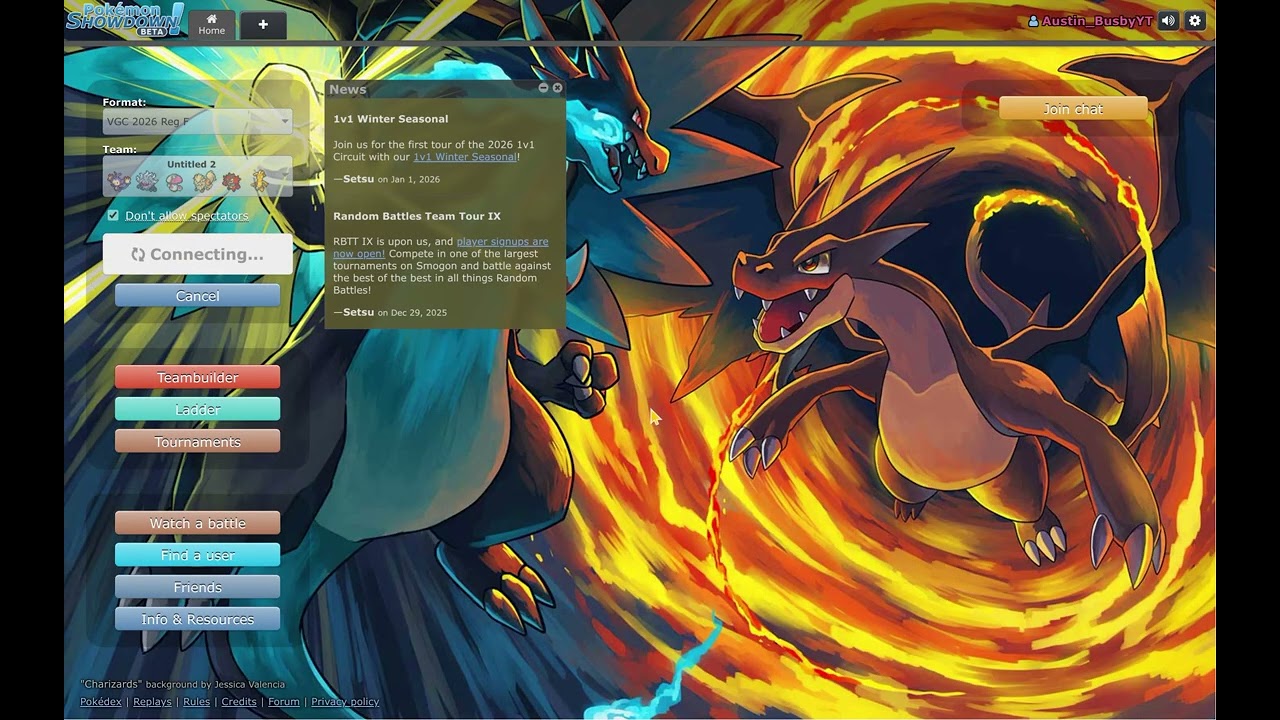 Pokemon Showdown REG F Team Tryout