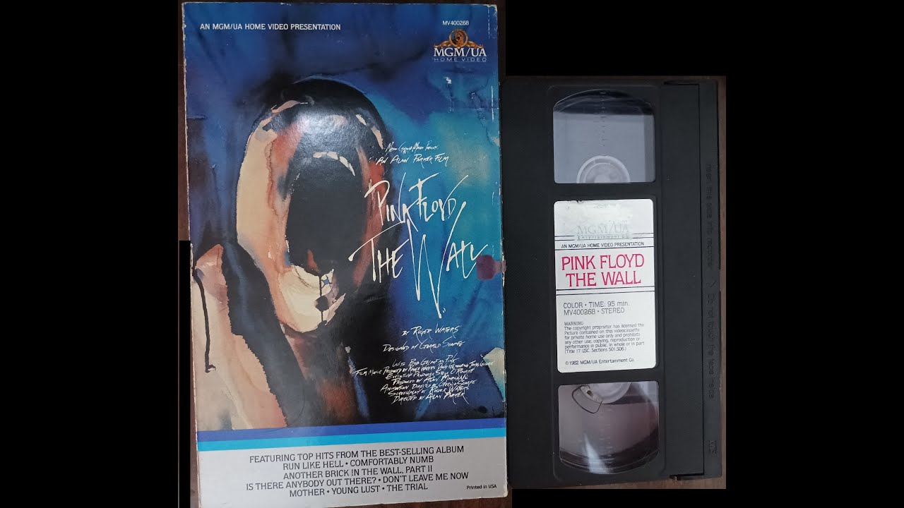 Closing to Pink Floyd: The Wall 1983 VHS (1985 Re-issue)