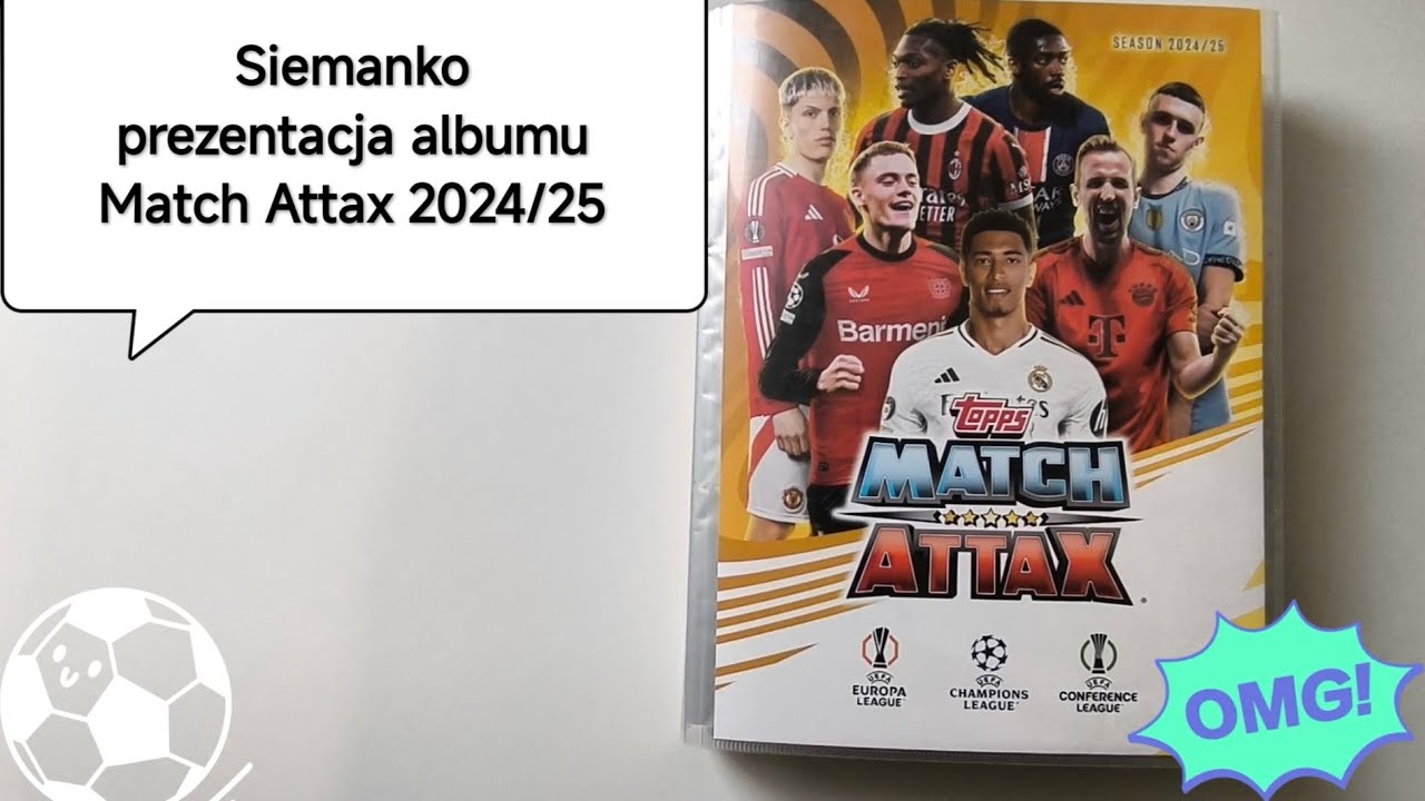 Match Attax 2024/2026 album prawie kompletny , 