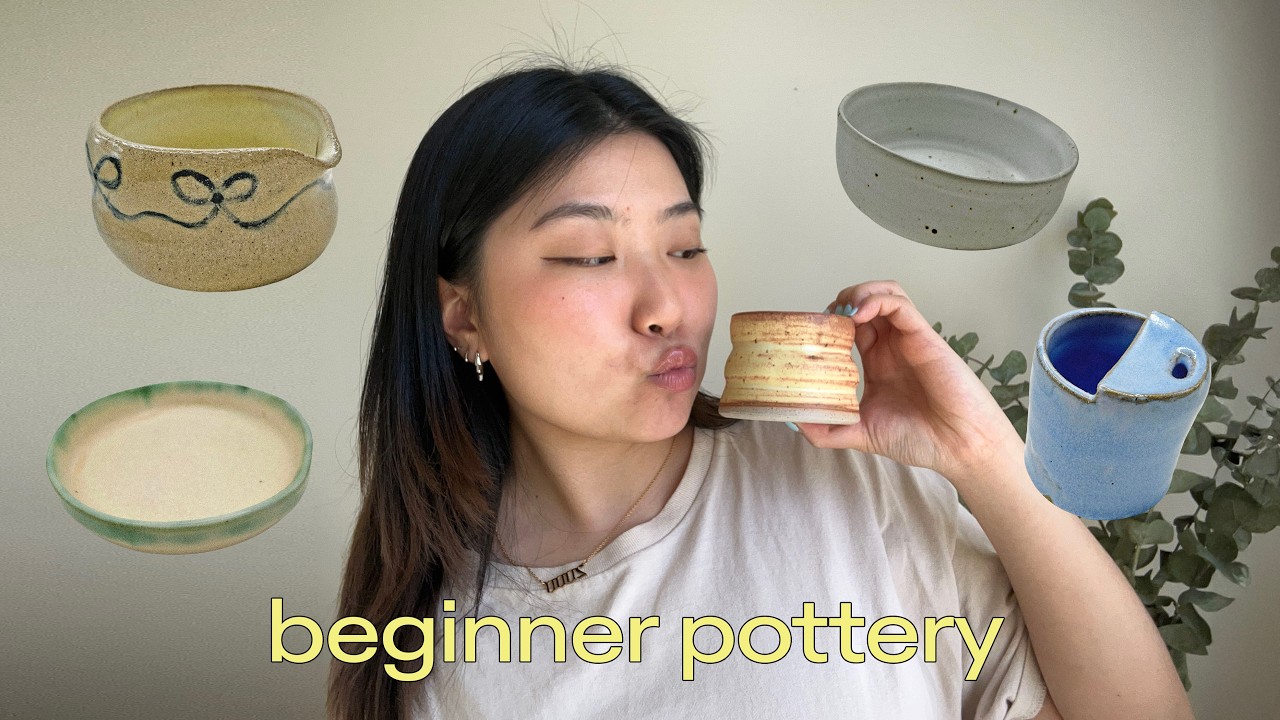 ceramics from my beginner pottery class (12 weeks)