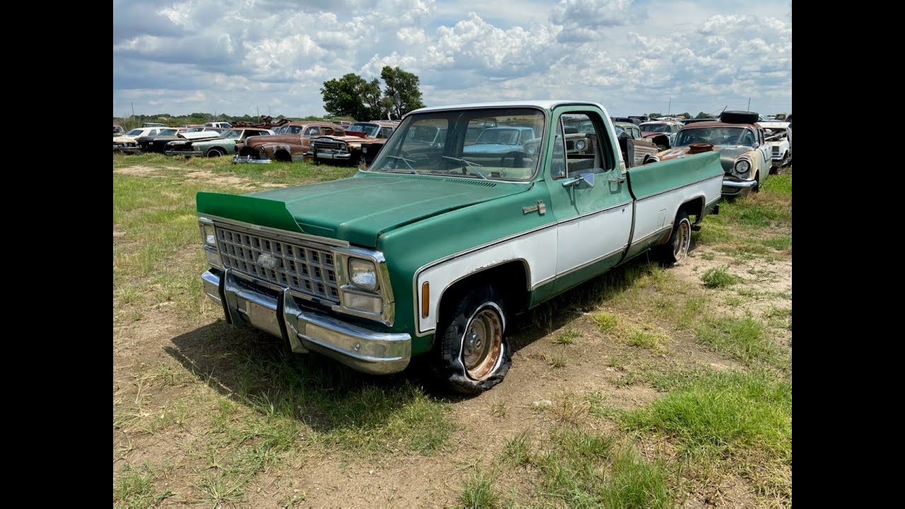 1980 Chevy Silverado C-10 Former Diesel Pickup Truck One Owner & Loaded with options! Square Body!
