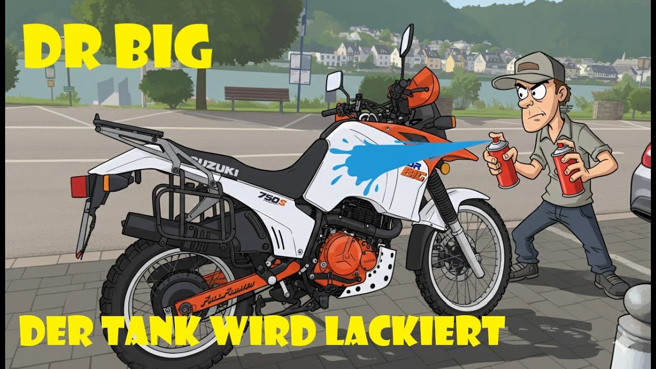 DR Big - Der Tank wird lackiert
