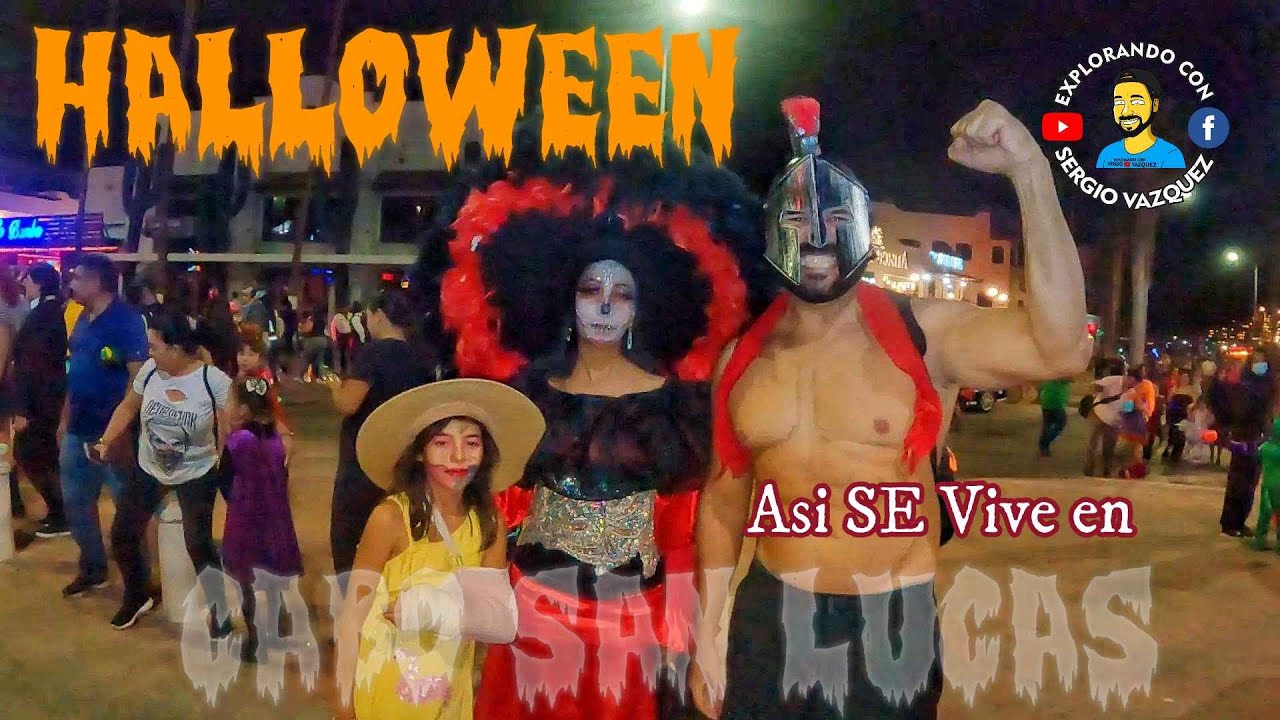 HALLOWEEN en CABO SAN LUCAS VS RESTO DE MEXICO .. Tu Que Opinas..