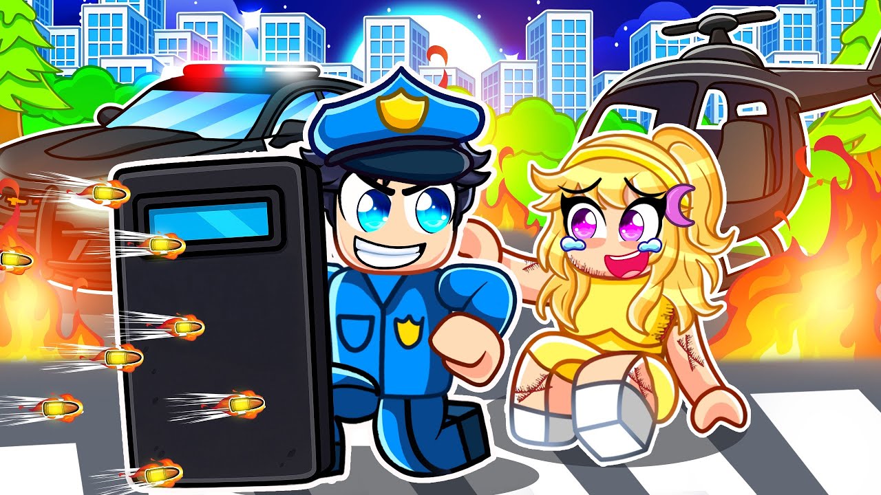 I Became A Protective POLICE OFFICER In Roblox Snapchat!