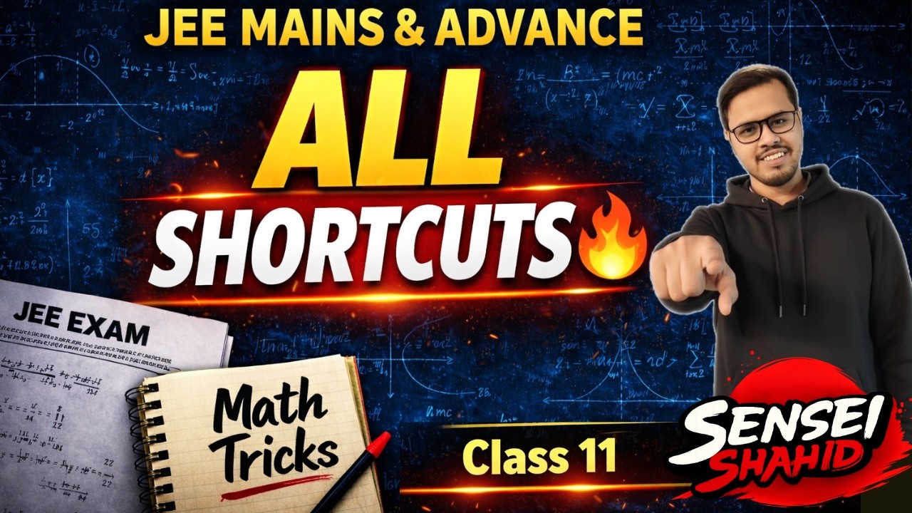 All in One JEE Math Shortcuts | Part 1
