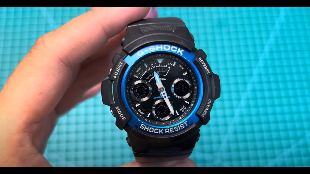 Chỉnh Giờ Đồng Hồ Casio G-Shock AW-591 (Setting Watch  Casio G-Shock AW-591)