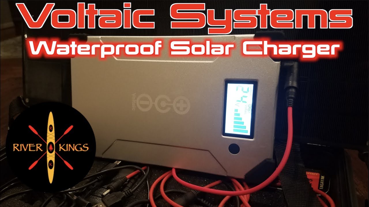 Waterproof Solar Charger for Kayak Camping  - Voltaic Systems