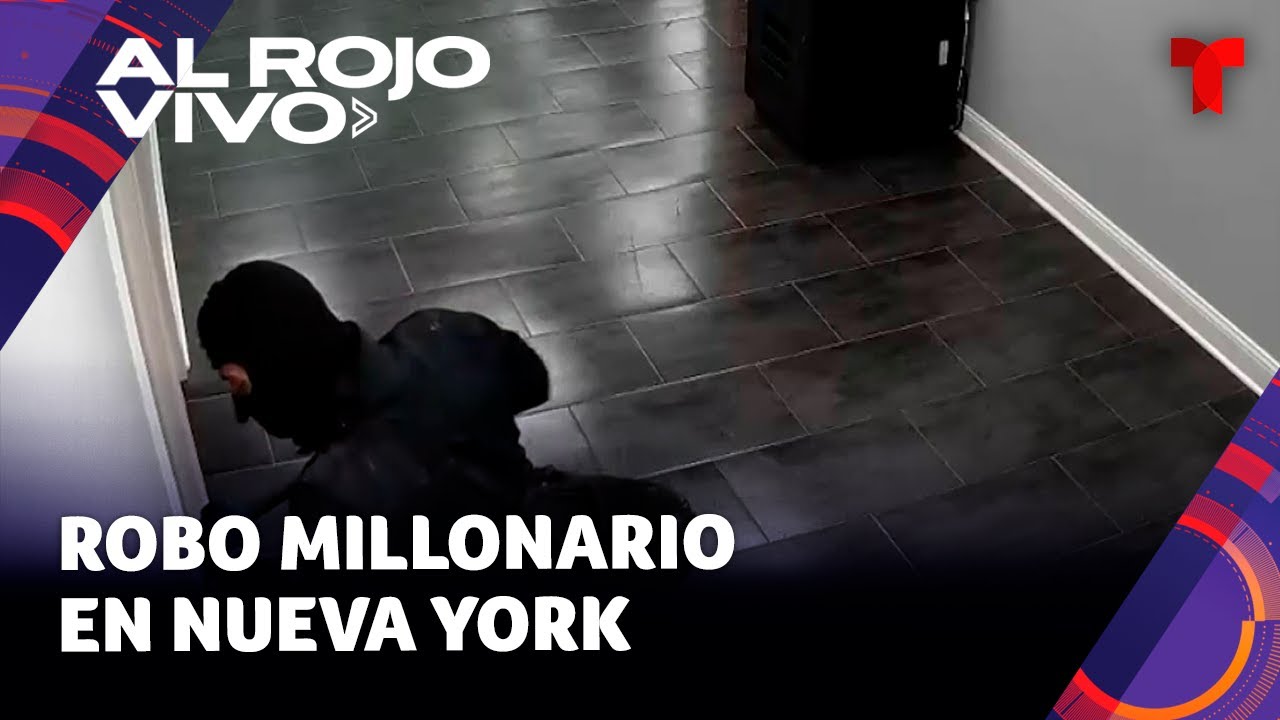 Cinco ladrones atracaron una relojería de lujo en Nueva York