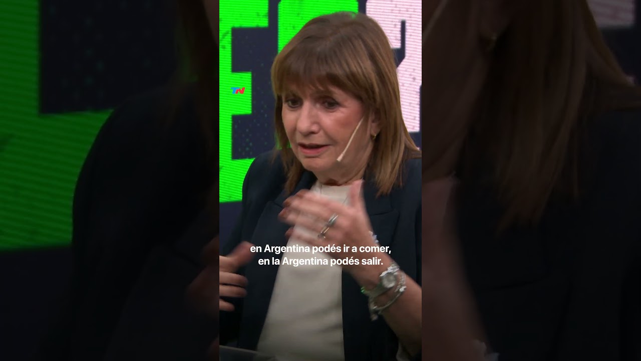 LA SENADORA PATRICIA BULLRICH HABL&Oacute; DE LA DESAFORTUNADA FRASE DE BRANCATELLI
