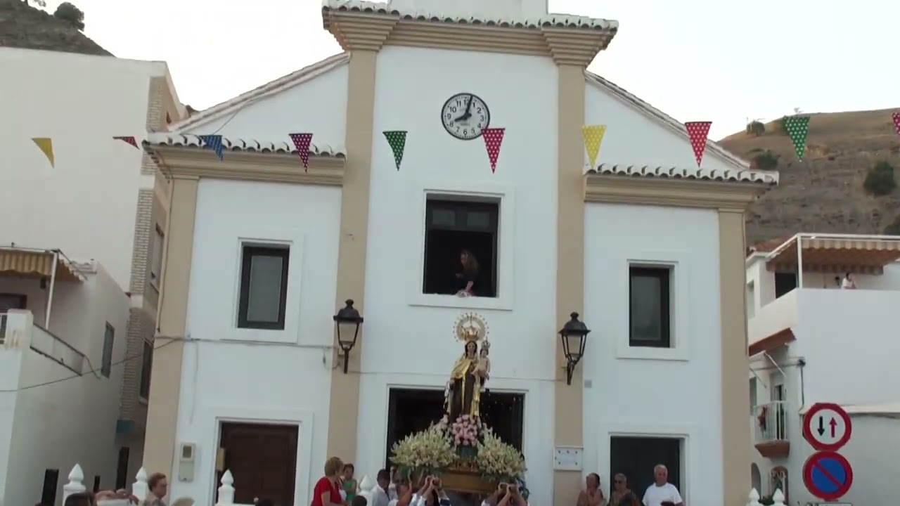 2023.- LA MAMOLA.- SALIDA PROCESION DE LA VIRGEN DEL CARMEN   1ª