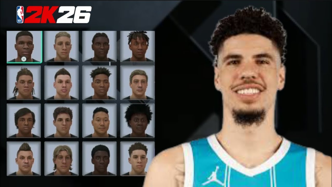 Lamelo Ball Face Creation NBA 2k26 | How To Make Lamelo Ball on NBA 2K26