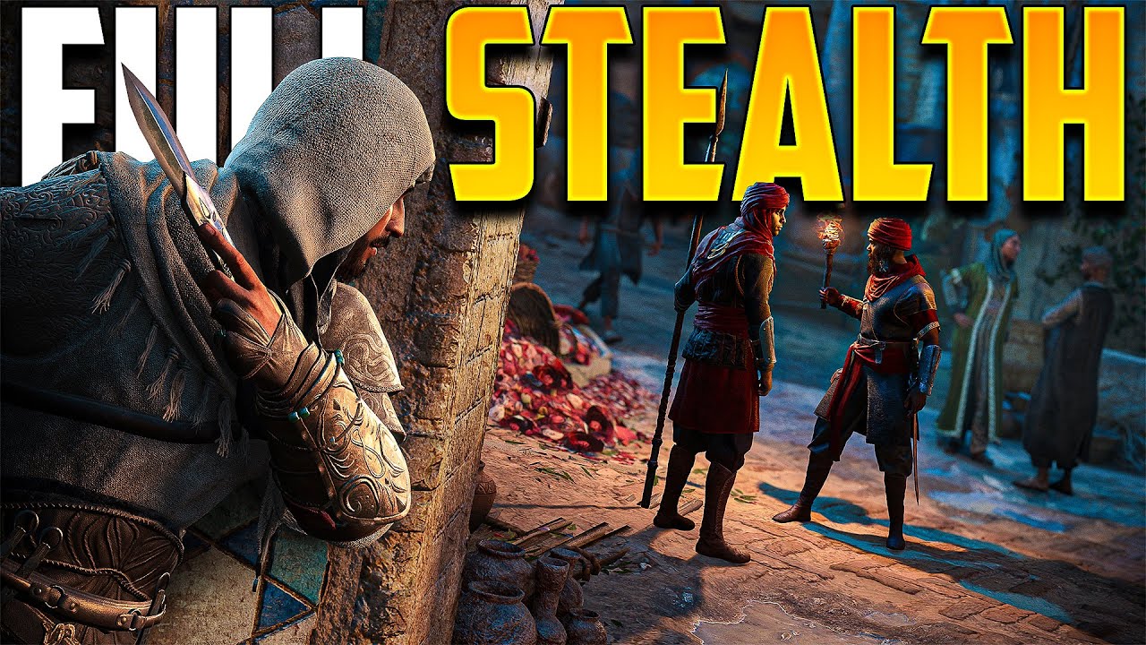 How Far Can I Get in Assassin's Creed Mirage without being SPOTTED?