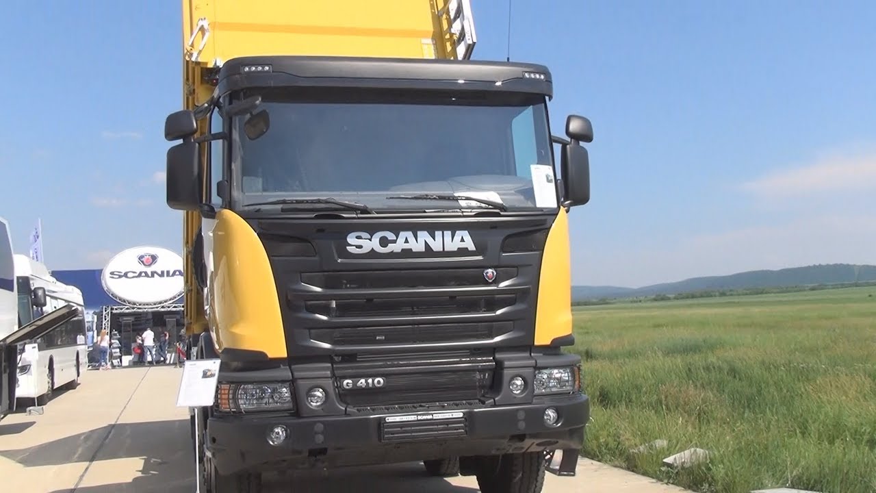 Scania G 410 CB8x4EHZ Euro 6 Tipper Truck (2017) Exterior and Interior