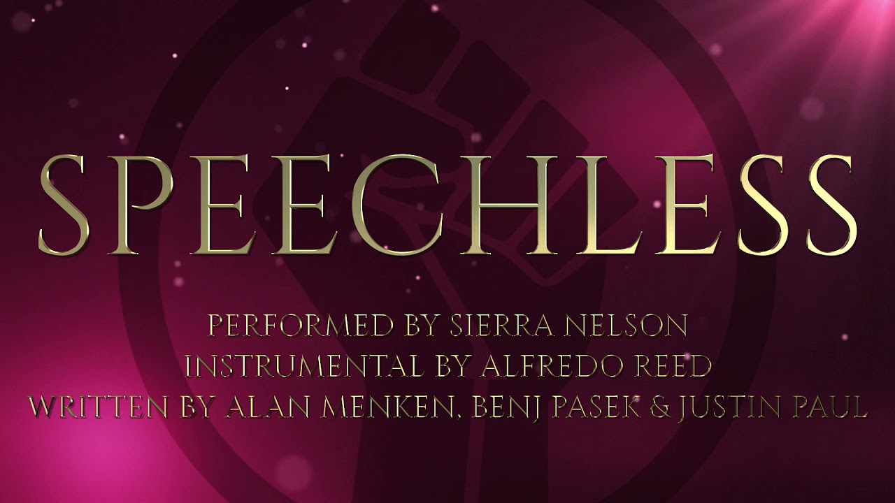 Speechless (Aladdin 2019) 【Covered By Sierra Nelson】