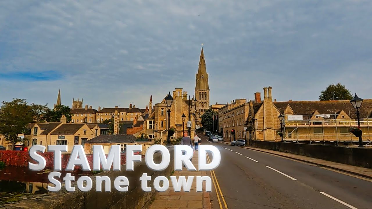 Stamford, the best stone town in Britain (subtitles)