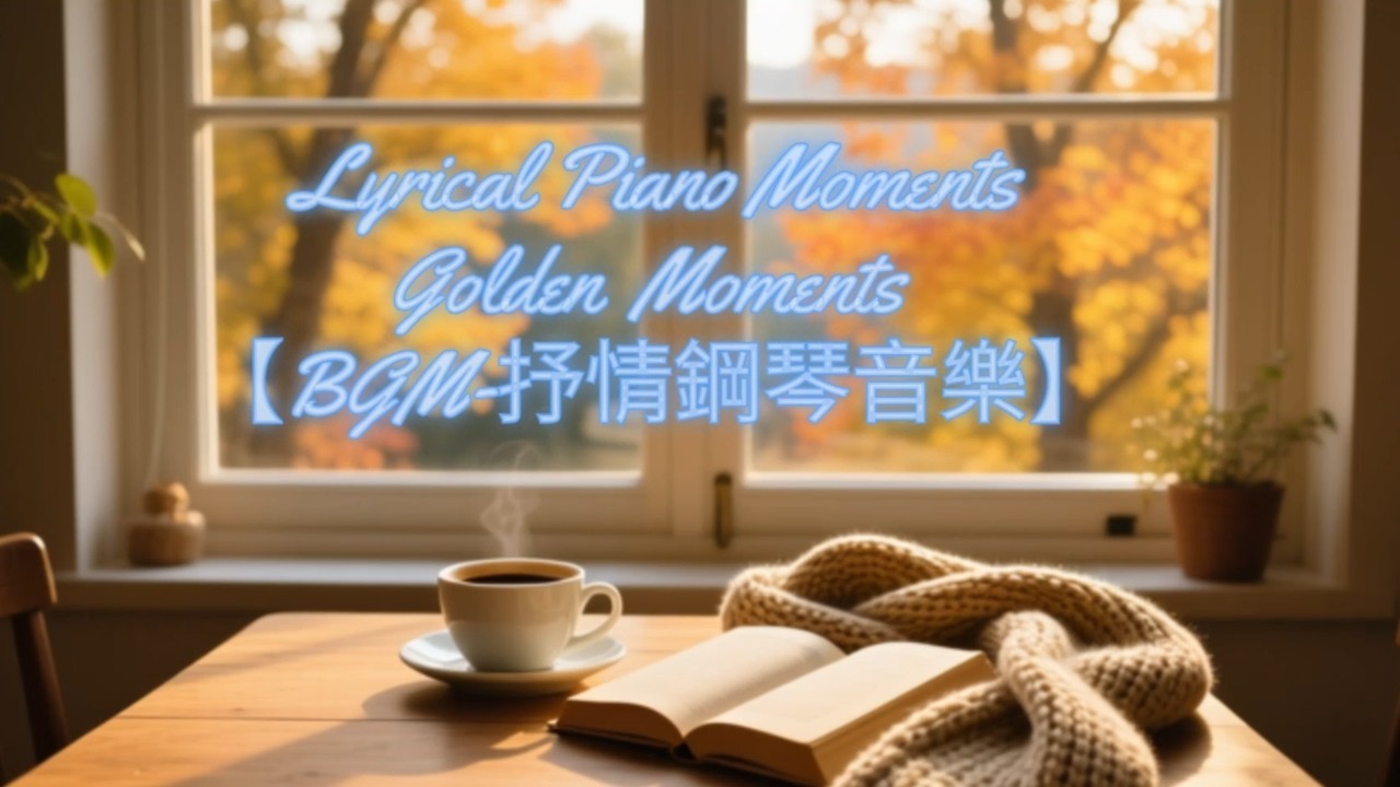 Lyrical Piano Moments-Golden Moments 32【BGM-抒情鋼琴音樂】 #piano #pianomusic #relaxingmusic #鋼琴音樂