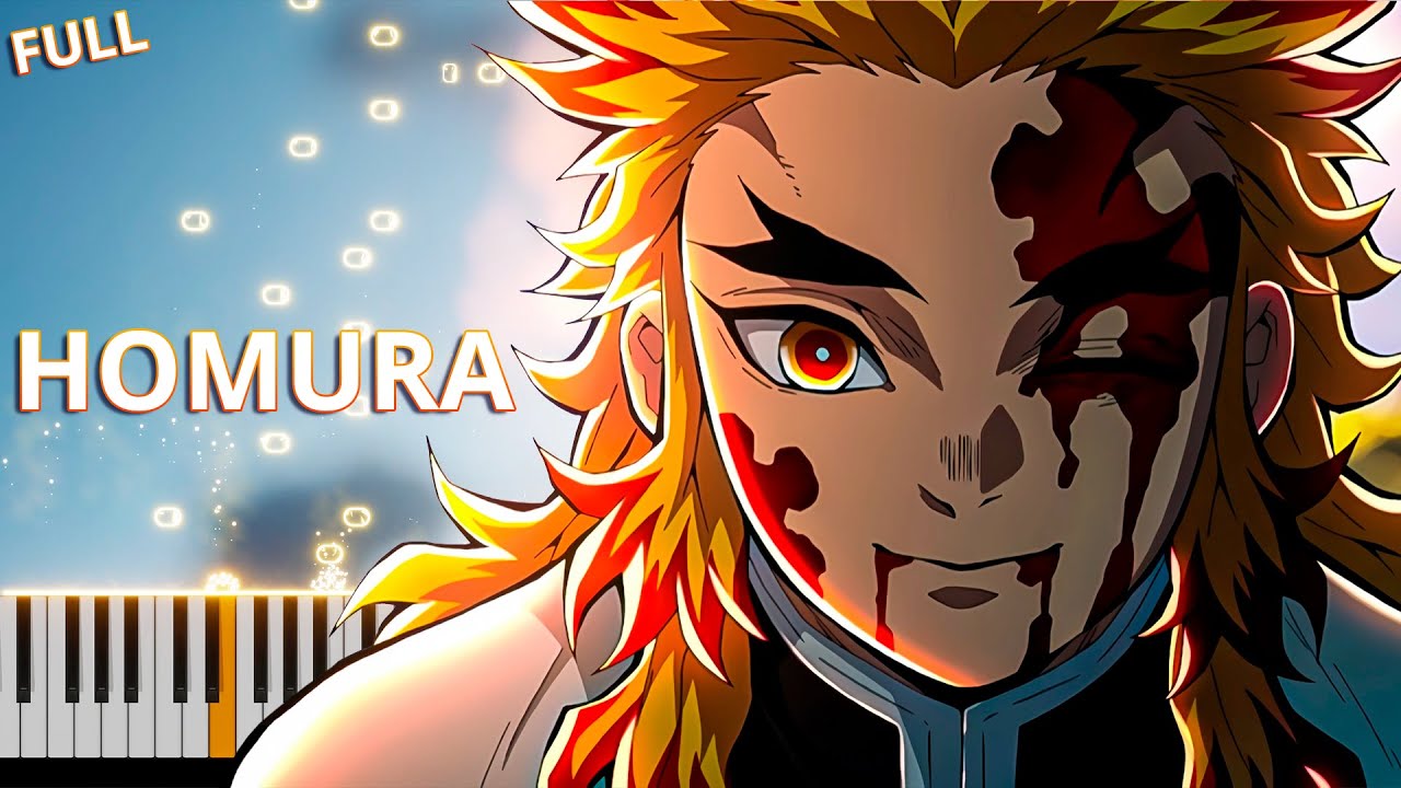 Homura (炎) - Demon Slayer: Kimetsu no Yaiba Movie: Mugen Train | LiSA Piano Cover [FREE MIDI]