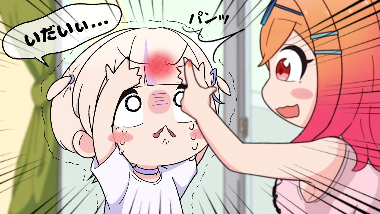 【手描き】はじめでストレス発散したいりりか【轟はじめ/一条莉々華/儒烏風亭らでん/音乃瀬奏/火威青】