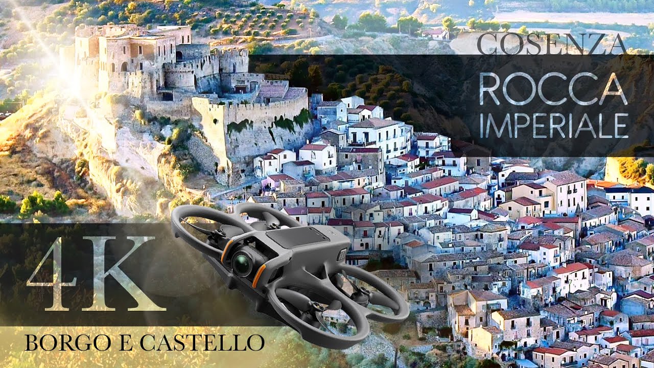 Rocca Imperiale castello e borgo - Il Borgo pi&ugrave; bello d'Italia Cinematic 4K