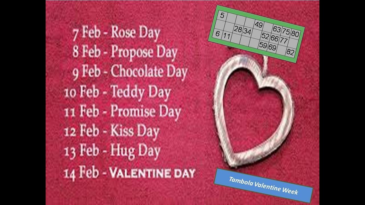 Valentine Day Special | Tambola l Valentine Week l Kitty Party