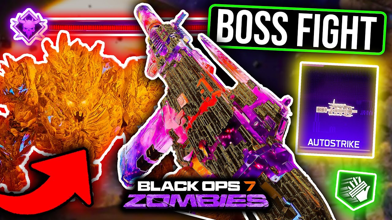 I Fought CALTHERIS With The *NEW* FULL AUTO M8A1 in BO7 Zombies!