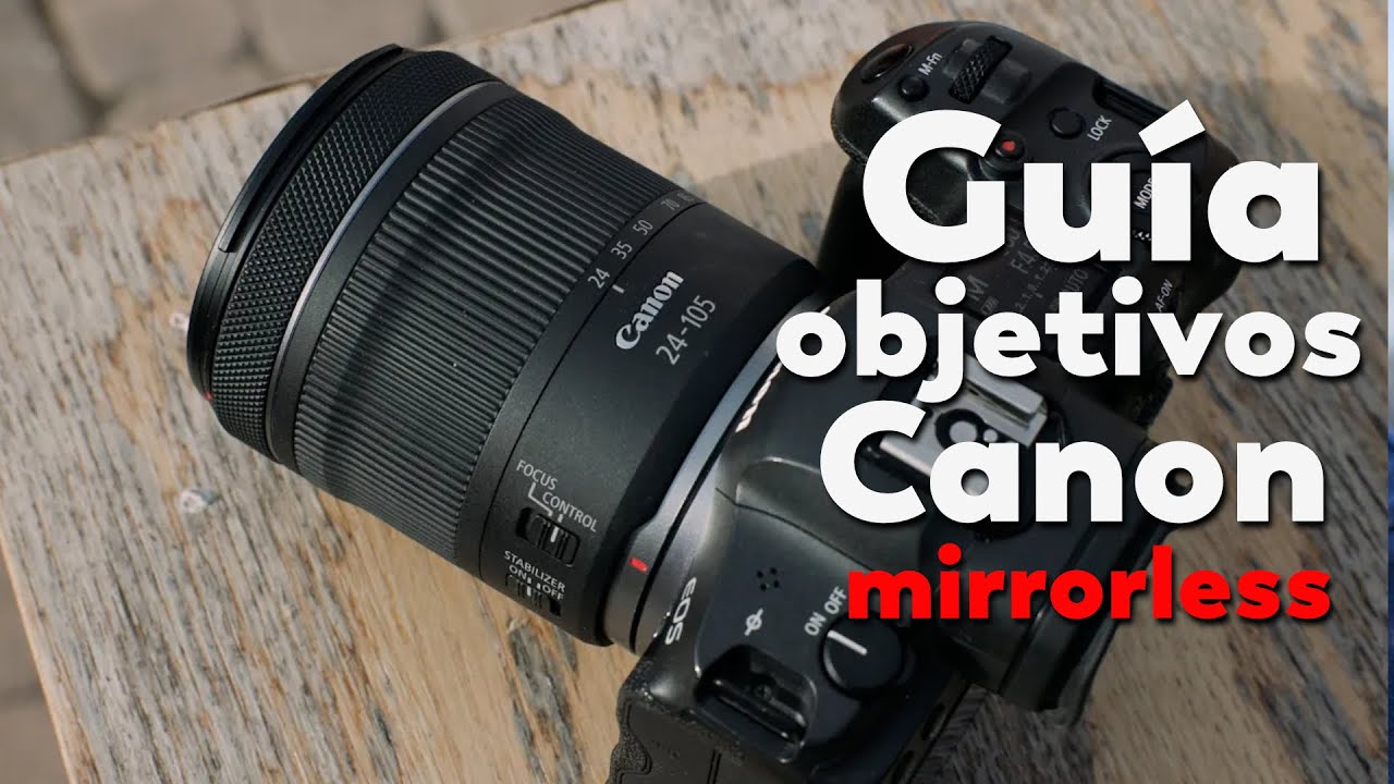 GUÍA de objetivos Canon RF 🔥 para montar en tu cámara