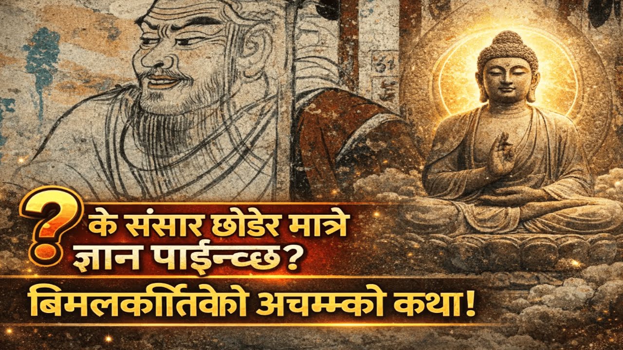 के संसार छोडेर मात्रै ज्ञान पाइन्छ? विमलकीर्तिको अचम्मको कथा!