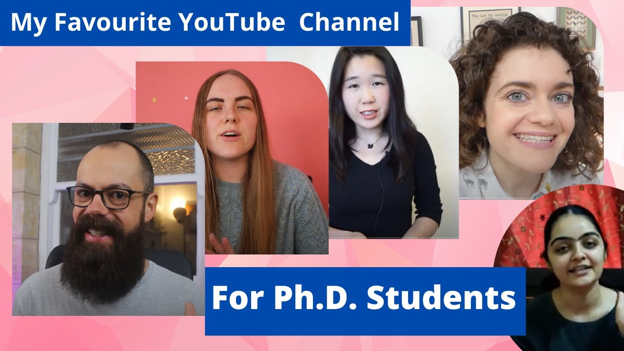 My favourite YouTube channel for PhD students