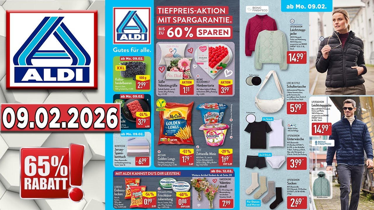 ALDI NORD Werbung Prospekt | Gültig von 09.02.2026
