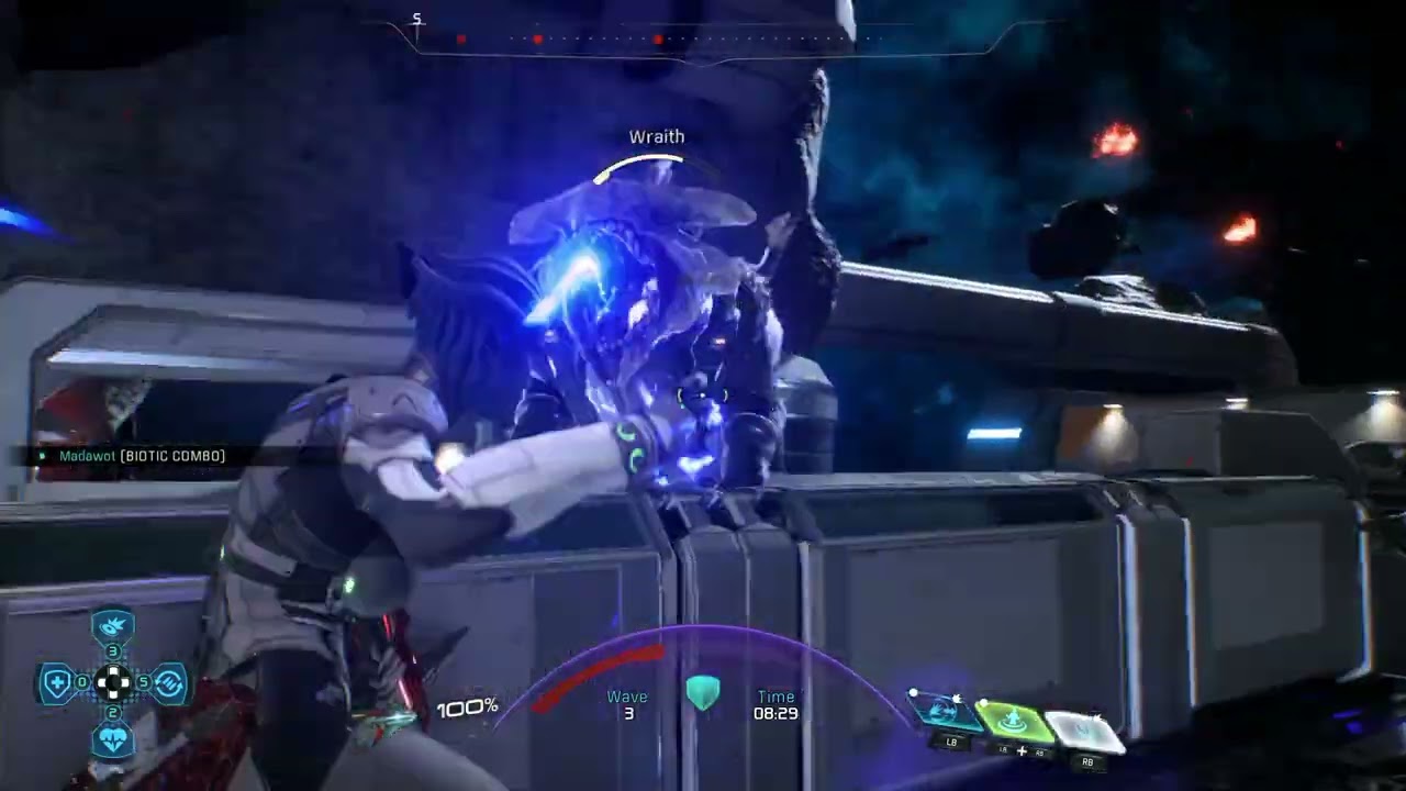 Asari Adept Gold Solo on Firebase Zero against Kett (Mass Effect Andromeda)