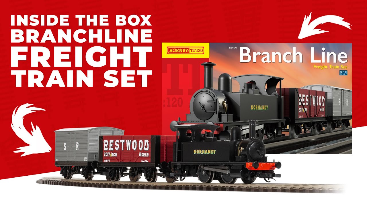 HORNBY TT:120 | Грузовой поезд для пригородных веток - что внутри!