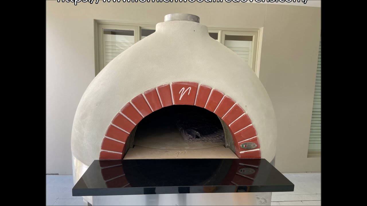 Valoriani Igloo 100 commercial wood fired pizza oven installation