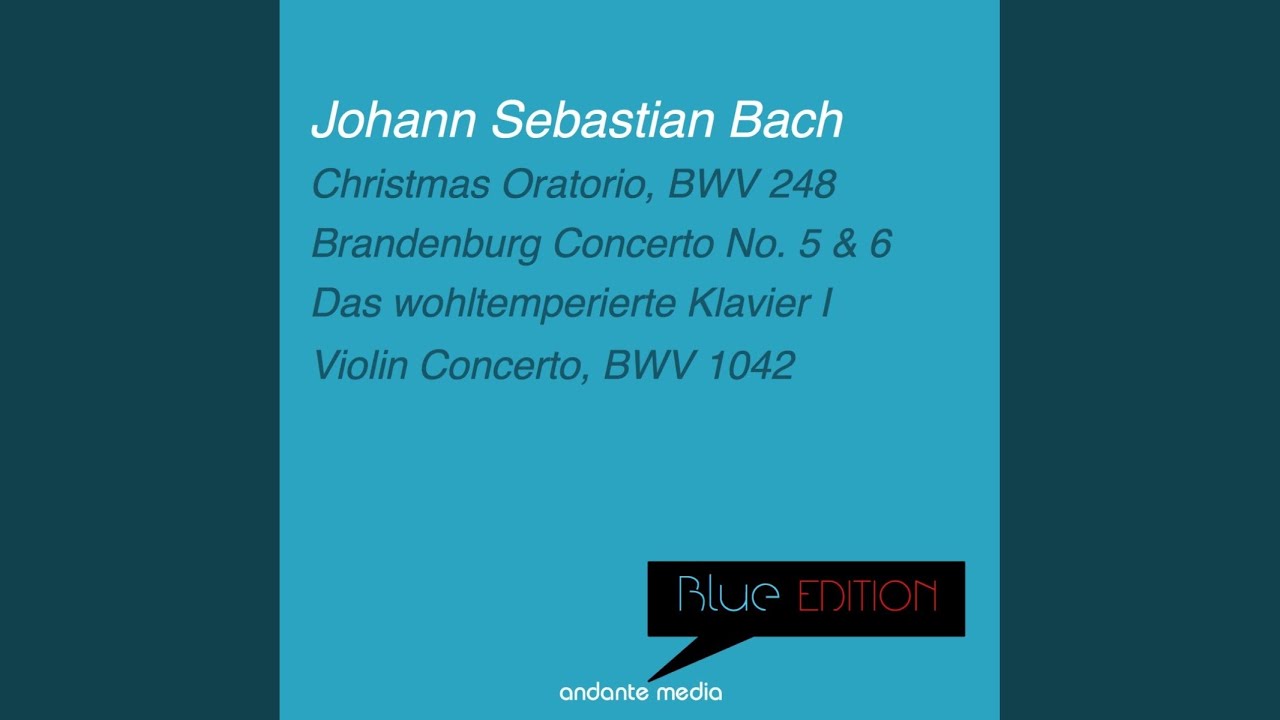 Christmas Oratorio, BWV 248: Cantata for the Second Day of Christmas. Sinfonia in G Major