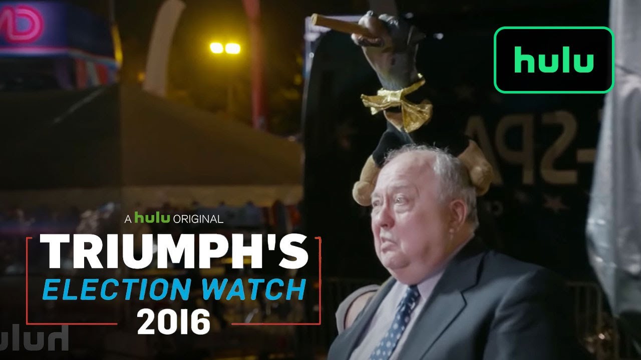 Triumph Photobombs The Debates | Triumph's Summer Election Special 2016 | Hulu