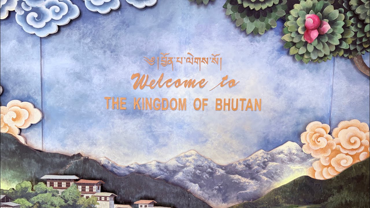 BHUTAN - FIRST TIME in the Land of Happiness 🇧🇹