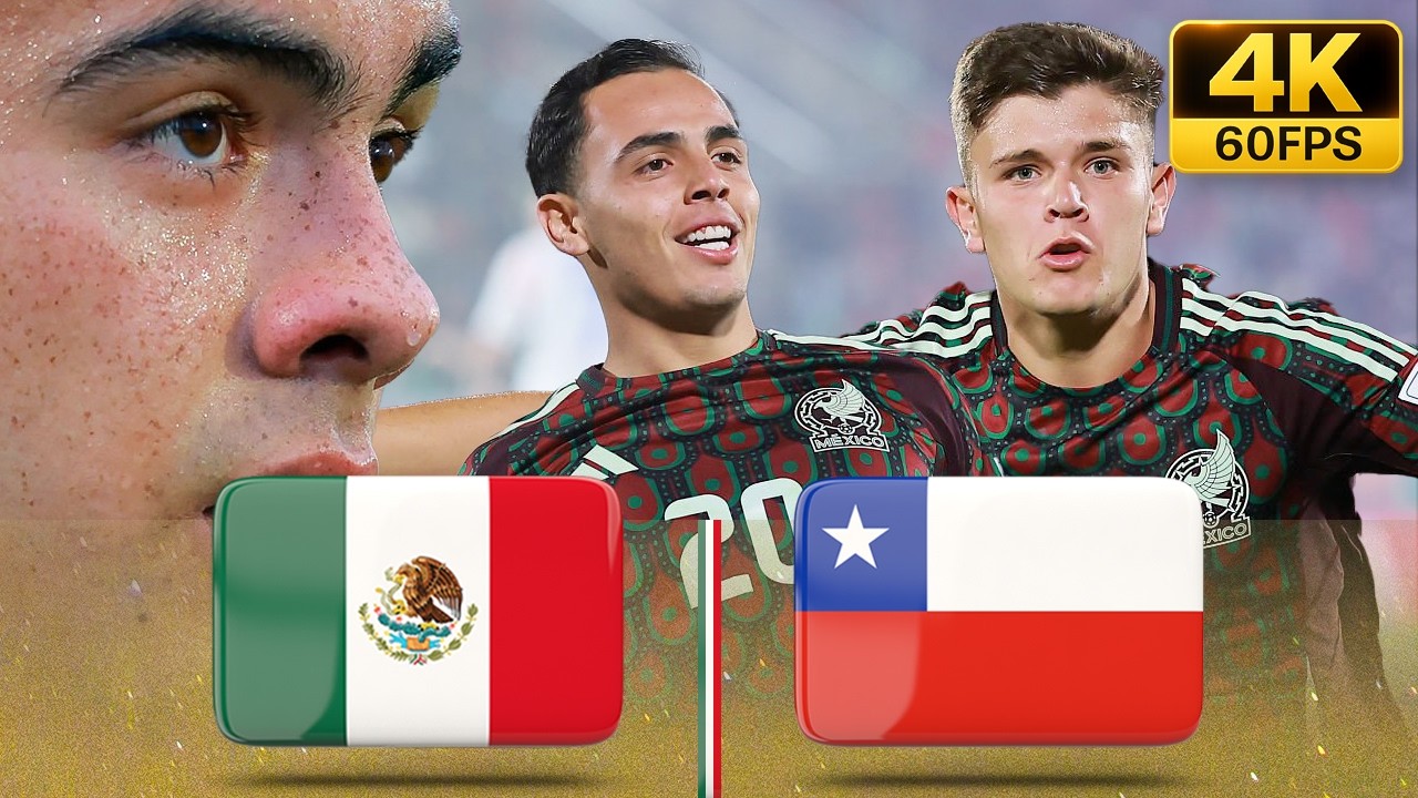 ¡AQUÍ MANDA MÉXICO! Goleada ante Chile en el Mundial