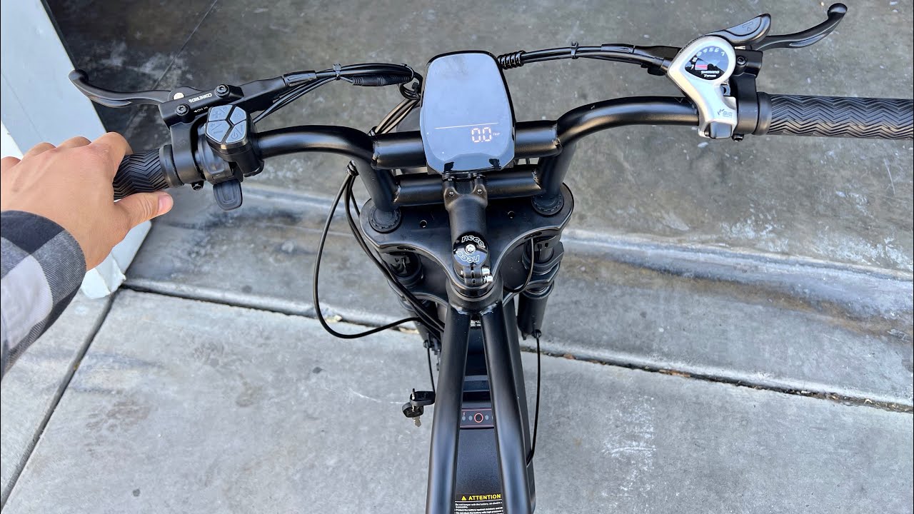 2025 TST R002 MOPED STYLE E-BIKE ASMR RELAXING TEST DRIVE