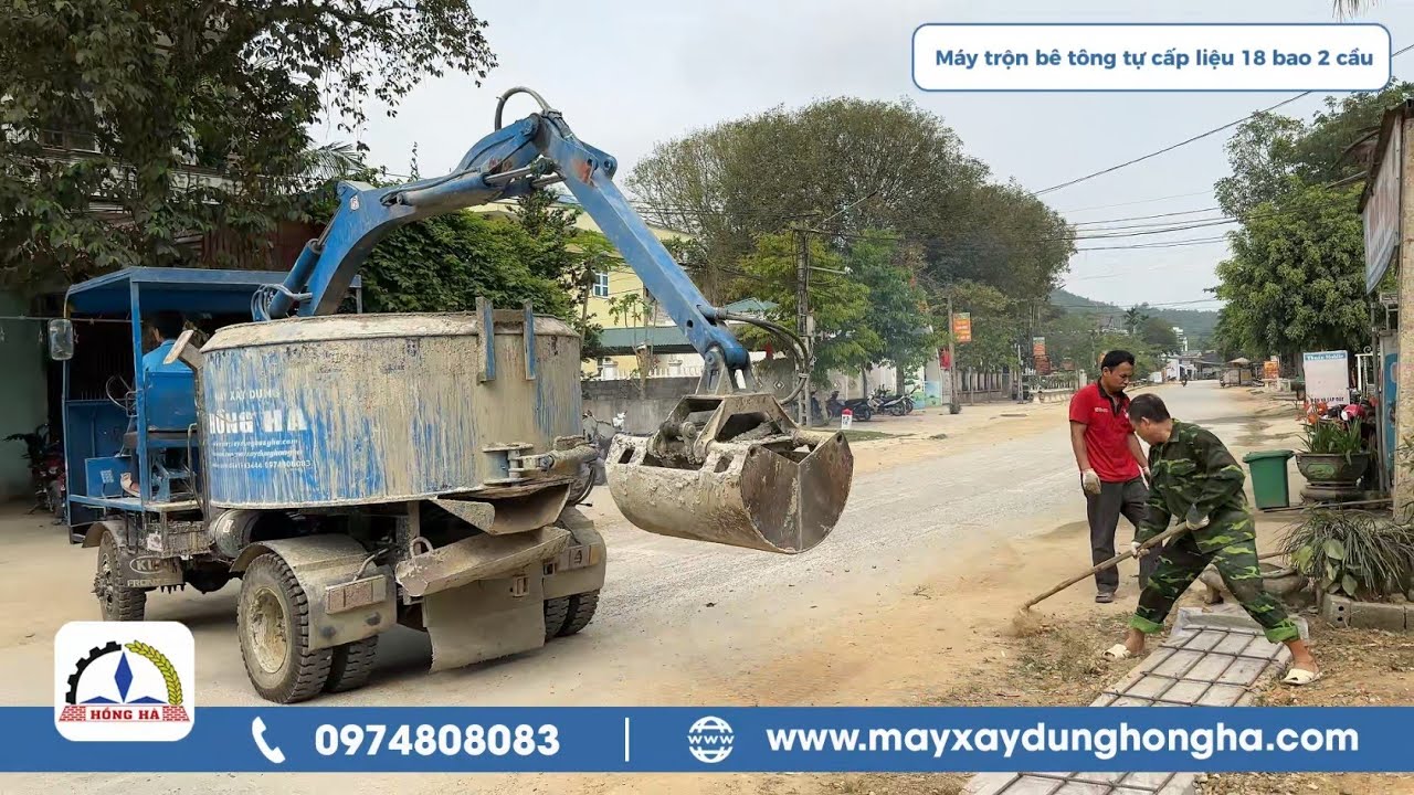 Liệu m&aacute;y trộn b&ecirc; t&ocirc;ng tự cấp liệu c&oacute; đ&aacute;p ứng được những y&ecirc;u cầu trong thi c&ocirc;ng thực tế hay kh&ocirc;ng?