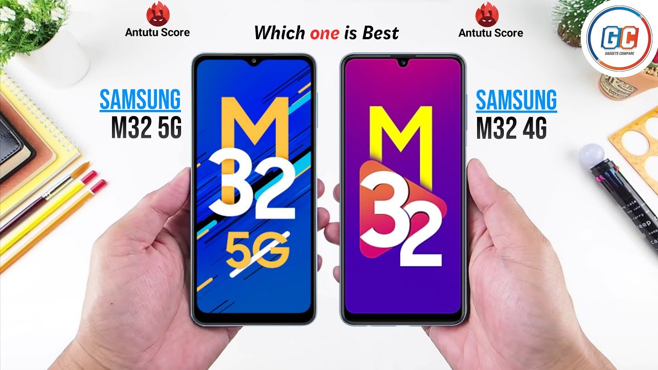 Samsung Galaxy M32 5G vs Samsung Galaxy M32 4G || Full Comparison ⚡ Which one is Best 👍 Under 20k.