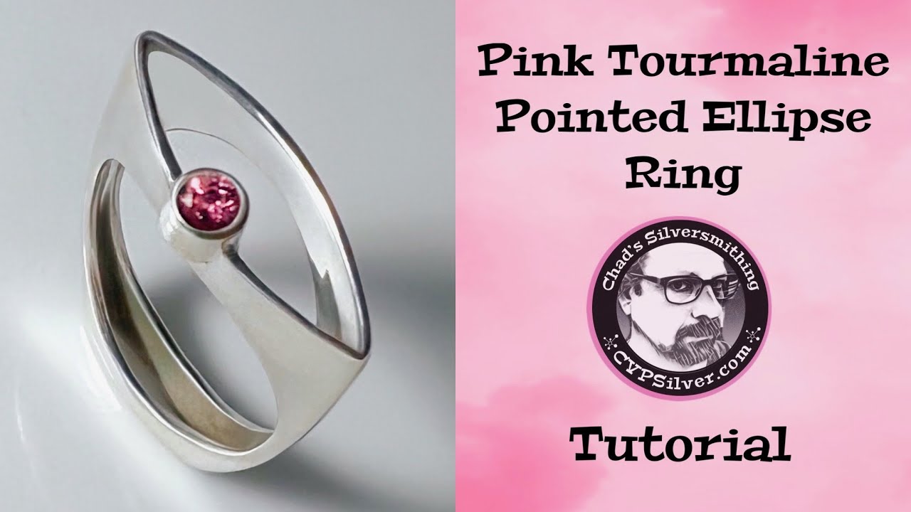 Making A Pointed Ellipse Ring: A Silversmithing Tutorial