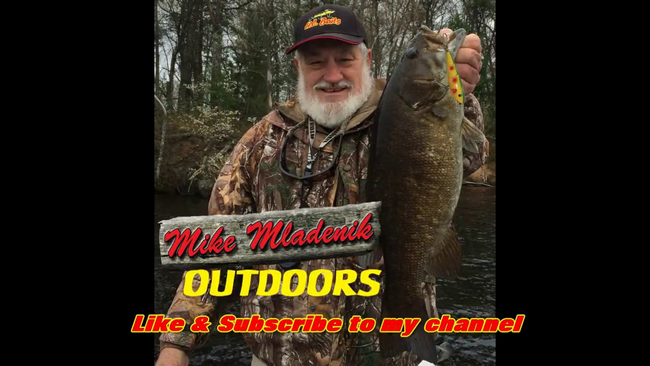Fishing For Smallmouth Bass On the Menominee River in July 2017